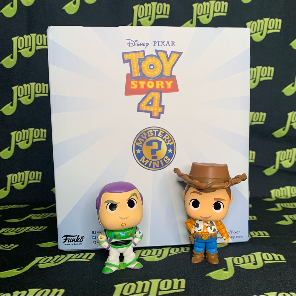 Woody & Buzz Lightyear Funko Mystery Minis